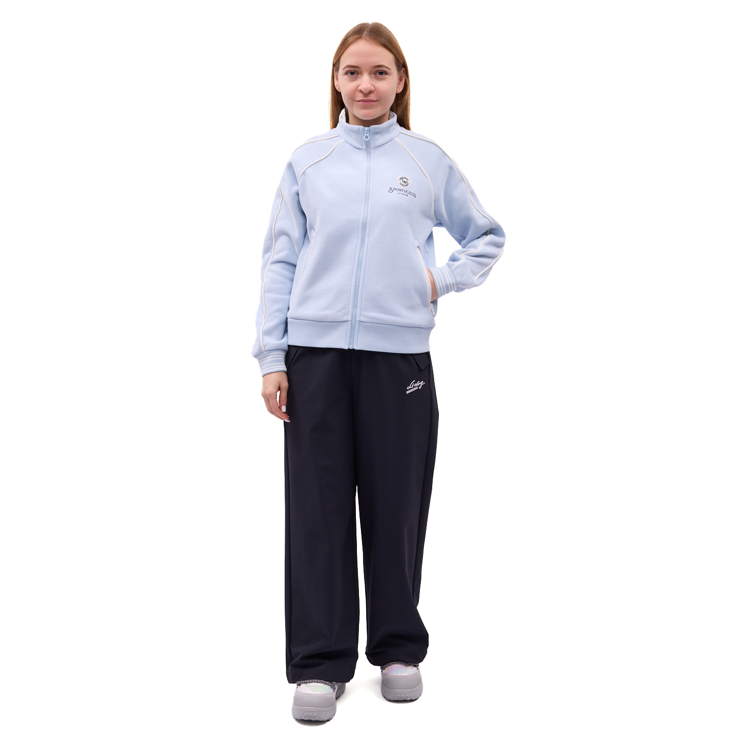 AWDV994-2 Толстовка Sports Style синий